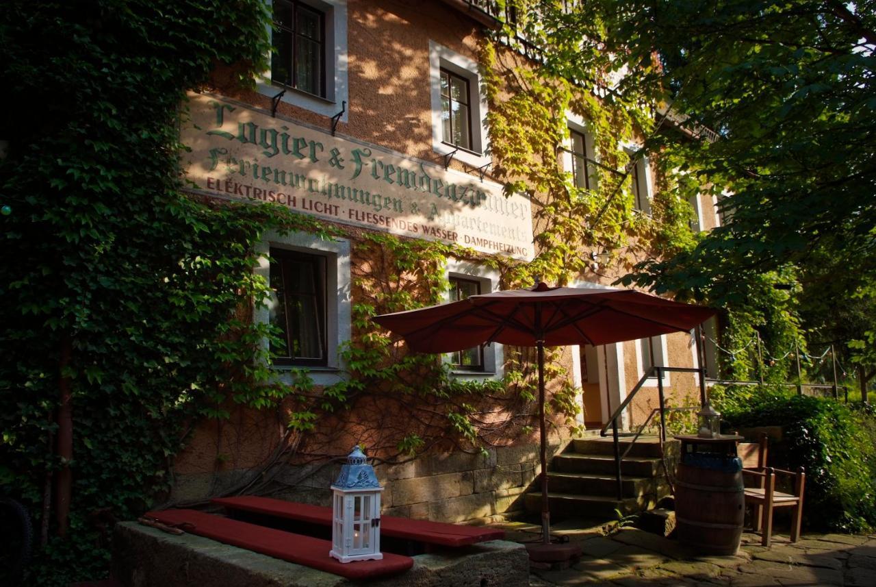 Das Forsthaus Hotelapartments Bad Schandau Exterior photo